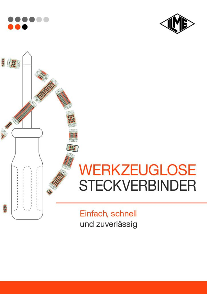 thumbnail of ILME-werkzeuglose Steckverbinder