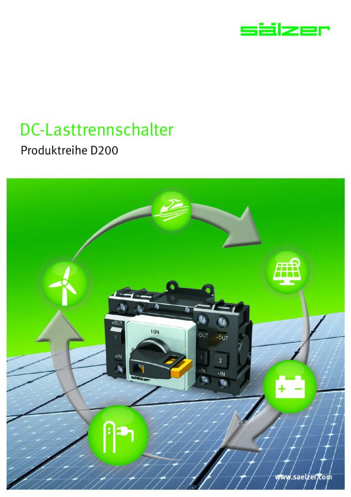 thumbnail of SÄLZER-DC Lasttrennschalter