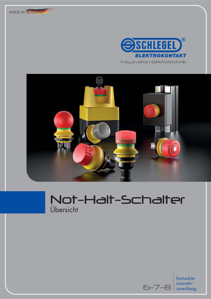 thumbnail of Not-Halt-Schalter Übersicht